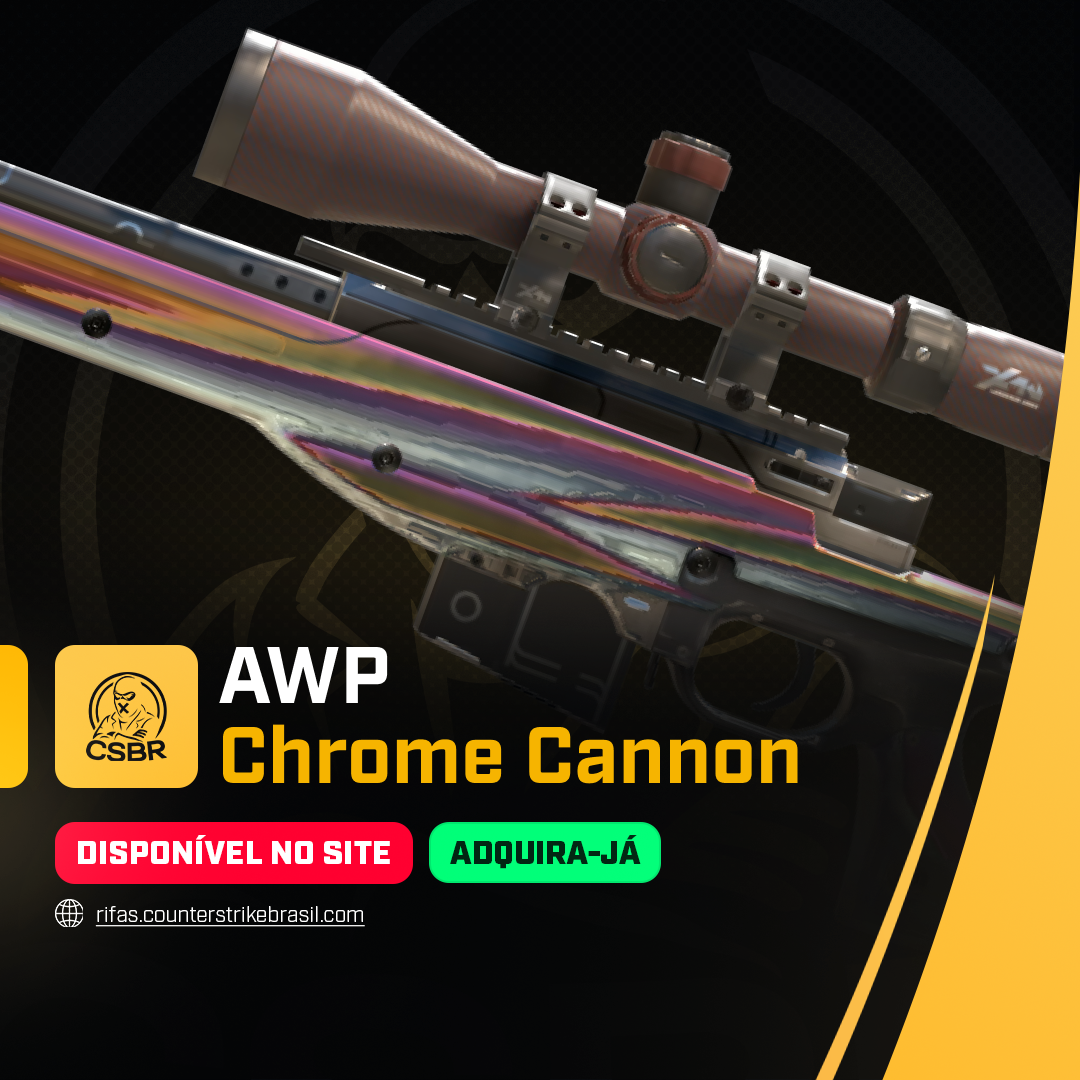 1008 — AWP | Chrome Cannon (Minimal Wear)